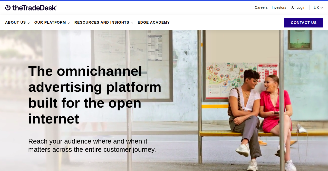 The Trade Desk Home Page